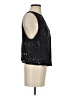 Rory Beca 100% Silk Black Sleeveless Silk Top Size S - photo 4