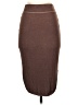 Intuitions Solid Brown Casual Skirt Size S - photo 2
