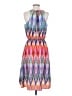Athleta 100% Polyester Print Pink Cocktail Dress Size S - photo 2