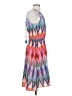 Athleta 100% Polyester Print Pink Cocktail Dress Size S - photo 4