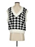 Endless Rose Houndstooth White Sweater Vest Size S - photo 1