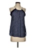 Trina Turk 100% Silk Blue Sleeveless Silk Top Size S - photo 1