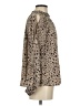 Unbranded 100% Polyester Animal Print Tan Long Sleeve Blouse Size S - photo 4