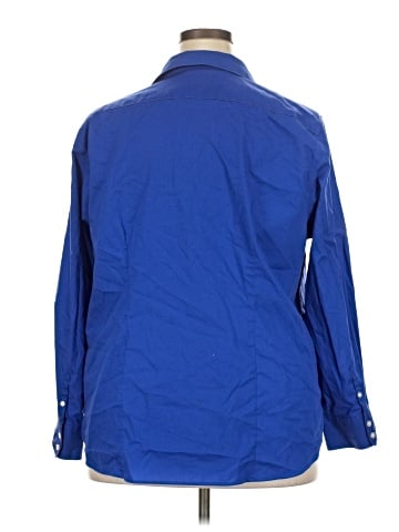 Lands' End Long Sleeve Button-Down Shirt (view 2)
