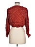 Olivaceous Red Long Sleeve Blouse Size L - photo 2