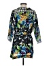 Johnny Was 100% Silk Blue 3/4 Sleeve Silk Top Size S - photo 2