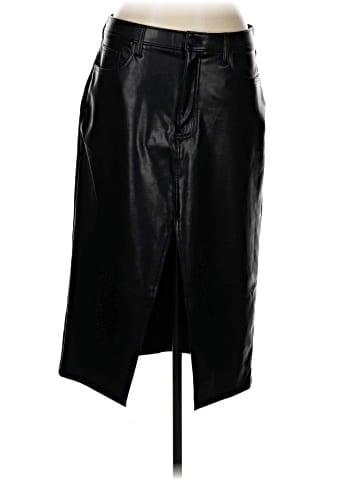 Abercrombie & Fitch Faux Leather Skirt (view 1)