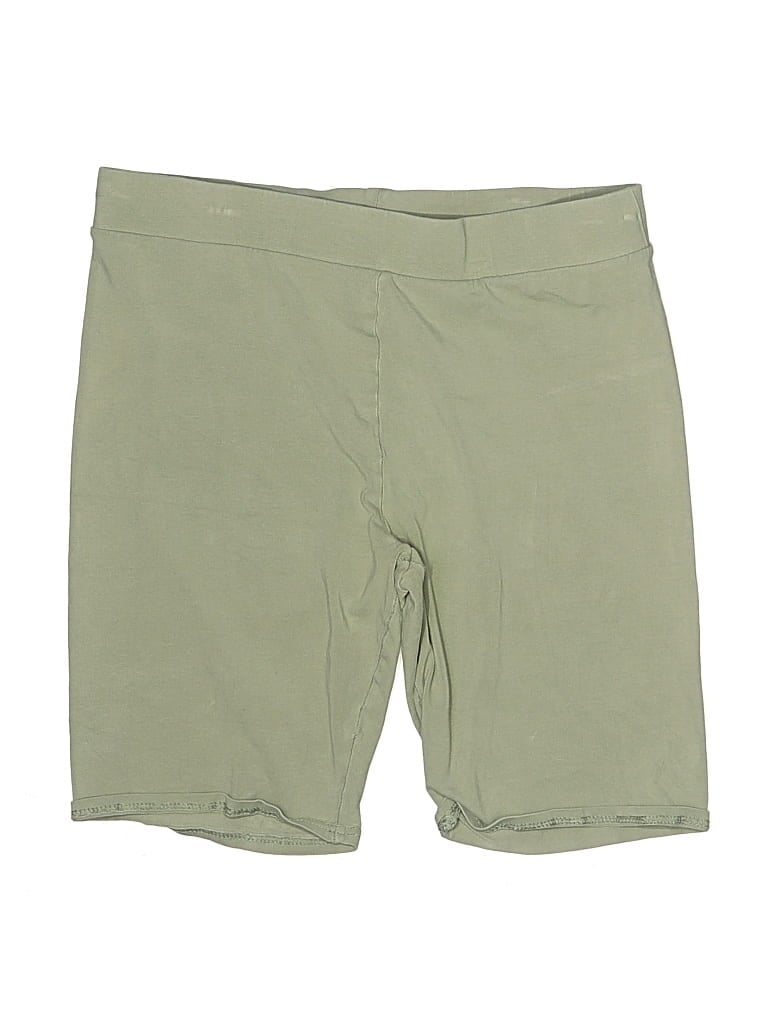 Pre-owned Divided By H&m Khaki Shorts In Green