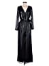 Express Metallic Black Jumpsuit Size S - photo 1