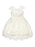Biscotti 100% Polyester Ivory Dress Size 8 - photo 1