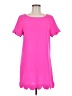 Mittoshop 100% Polyester Solid Pink Casual Dress Size M - photo 1