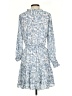 Dokotoo 100% Polyester Paisley Blue Casual Dress Size S - photo 2
