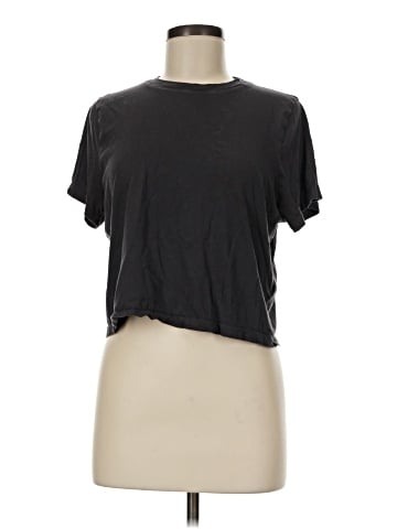 Madewell Softfade Cotton Boxy-Crop Tee (view 1)