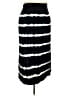 I.N. Studio Stripes Black Casual Skirt Size 3X - photo 1