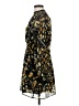 Topshop 100% Polyester Floral Multi Color Black Cocktail Dress Size 8 - photo 5