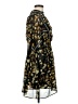 Topshop 100% Polyester Floral Multi Color Black Cocktail Dress Size 8 - photo 4