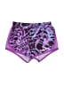 Nike 100% Polyester Graphic Purple Athletic Shorts Size 4 - photo 1