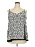 Torrid 100% Polyester Graphic Black Silver Sleeveless Blouse Size 2X Plus (2) - photo 1