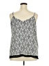 Torrid 100% Polyester Graphic Black Silver Sleeveless Blouse Size 2X Plus (2) - photo 2
