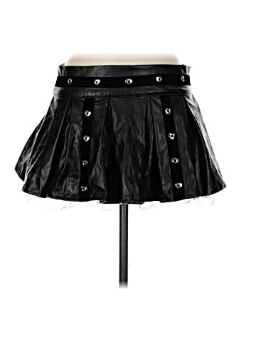 Body Rage Faux Leather Skirt (view 1)
