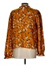 Unbranded Orange Yellow Long Sleeve Blouse Size L - photo 2