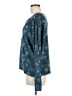 Garnet Hill Tropical Teal Silk Pullover Sweater Size M - photo 5