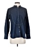 J.Crew 100% Cotton Blue Long Sleeve Button-Down Shirt Size 4 - photo 1