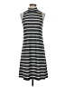 Gap Stripes Gray Casual Dress Size S - photo 1