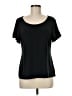 Tahari Black Short Sleeve T-Shirt Size M - photo 1
