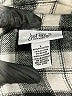 Just Polly Plaid Gray Long Sleeve Blouse Size L - photo 7