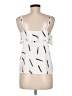 EVIDNT LOS ANGELES White Sleeveless Blouse Size M - photo 2