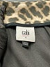 CAbi Animal Print Tan Casual Skirt Size 6 - photo 4