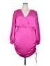 Ramy Brook 100% Polyester Pink Cocktail Dress Size 18 - photo 1