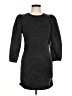 Zara 100% Polyester Gray Casual Dress Size M - photo 1