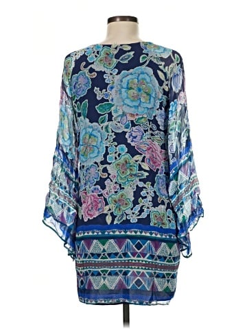 Lavender Brown 3/4 Sleeve Blouse (view 2)