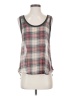 Astr 100% Polyester Gray Sleeveless Top Size S - photo 1