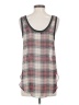 Astr 100% Polyester Gray Sleeveless Top Size S - photo 2