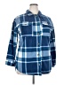 NYC 100% Polyester Blue Fleece Size 2X - photo 1