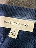 Something Navy Tie-dye Blue Jumpsuit Size S - photo 4