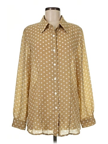 Susan Graver Long Sleeve Blouse (view 1)
