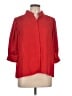 CeCe 100% Polyester Red 3/4 Sleeve Blouse Size L - photo 1