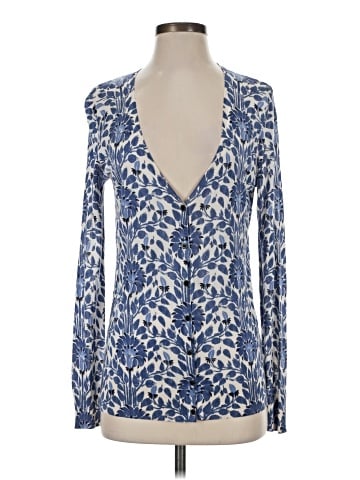 Tory Burch Silk Cardigan (view 1)