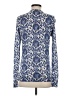 Tory Burch 100% Silk Blue Silk Cardigan Size S - photo 2