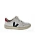 VEJA 100% Leather Gray White Sneakers Size 8 - photo 1