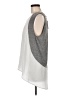 Piko 100% Silk Silver Sleeveless Top Size L - photo 5
