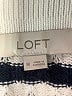 Ann Taylor LOFT Stripes White Pullover Sweater Size M - photo 7