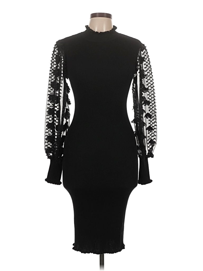 Pre-owned Almost Famous Cocktail Dress In Black