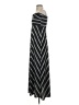 Aqua Stripes Black Casual Dress Size S - photo 5