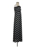 Aqua Stripes Black Casual Dress Size S - photo 4