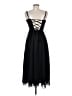 Lulus 100% Polyester Solid Black Cocktail Dress Size M - photo 2